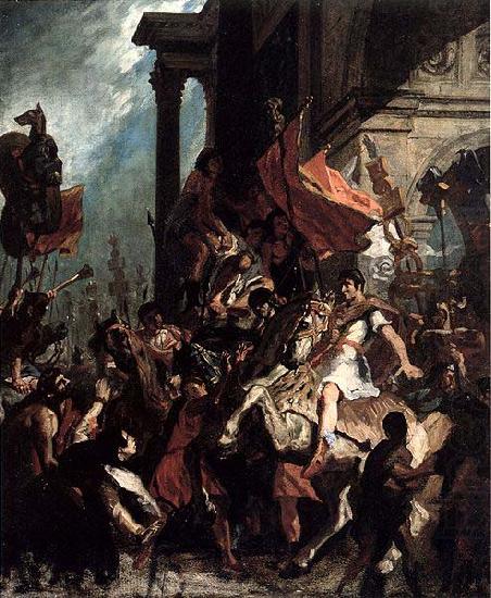 The Justice of Trajan, Eugene Delacroix